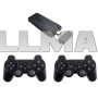 Игровая приставка M8 64gb Mini Game Stick 4K HDMI + 2 беспроводных джойстика, консоль для телевизора